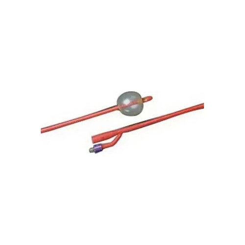 Bard Rochester - Bardex Lubricath - 0103L24 - Bardex Lubricath Tiemann 2-Way Specialty Foley Coude Catheter, 24Fr, 30Cc Balloon Capacity 
