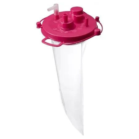 Bemis Healthcare - Quick-Fit - 3004Rbmn - Liner, Sctn W/Reflux Valve Pnklid 3000Cc