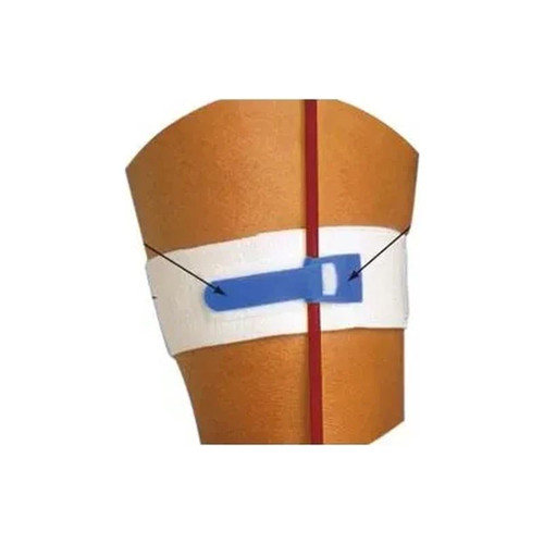 Cardinal Health - 606 - Med Foley Catheter Leg Band With Velcro Locking Tab, 2" Wide Latex Free Fits Up To 24" No Adhesive Most Adults And Children.