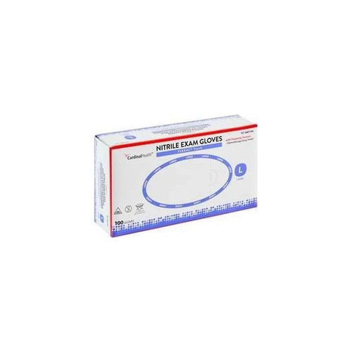 Cardinal Health - 88Rt100M - Flexal Nitrile Exam Gloves, Powder - Free, Medium, 100 Ct Box.