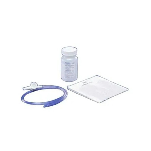 Cardinal Health - Argyle - 12082 - Graduated Suction Catheter Kit With Safe-T-Vac Valve, Gloves, Sterile Saline, Delee Pediatric Tip, 8 Fr 