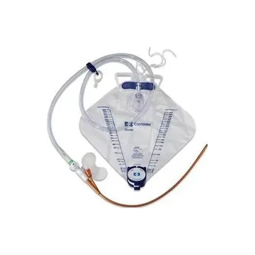 Cardinal Health - Dover - 630229Ic - Ic Foley Catheter 2 - Way Standard Tip 30 Cc Balloon 22 Fr Silver Hydrogel Coated Silicone