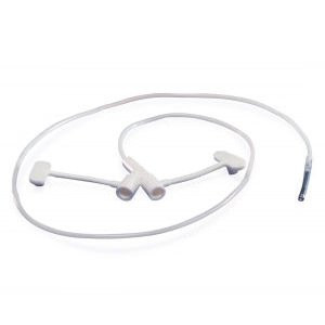 Cardinal Health - Pedi-Tube - 8884730725 - Pedi-Tube Pediatric Nasogastric Feeding Tube 6Fr, 20 Length, Radiopaque Polyurethane, Sterile, Without Stylet 