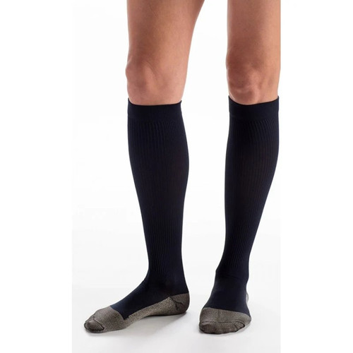 Carolon - Health Support - 251107 - Compression Socks Size A / Regular Navy Closed Toe
