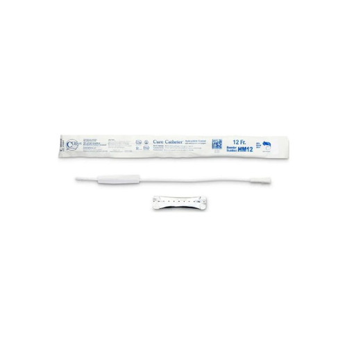 Convatec - Cure Hydrophilic - Hm12 - Catheter Male / 16 Straight Tip 12 Fr