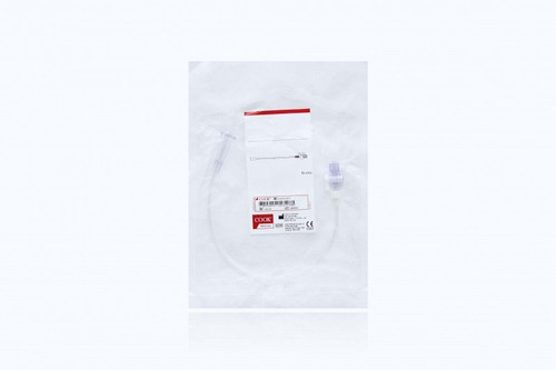 Cook Medical - G02791 - Connecting Drain Tubing 12 Inch Length 1 25/1000 I.D Sterile Drainage Bag / Male Luer Lock Connector Natural Translucent Pvc