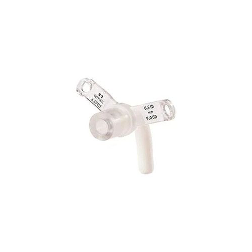 Covidien - Kendall - 65Plcf - Lp Dba Sales Llc Shiley Pediatric Tracheostomy Tube, Extra Long With Taperguard Cuff, Size 6.5