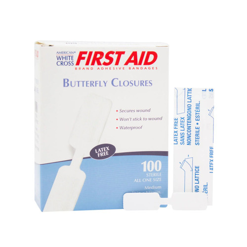 Dukal - Derma Sciences - 1975033 - Bandage, Adhesive Butterfly Md 
