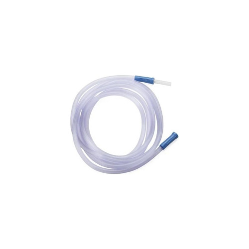 Medline - Devine Light International Inc. - Or620 - Suction Connector Tubing 20 Foot Length 0.25 Inch I.D Universal Female Clear Ribbed Ot Surface Pvc