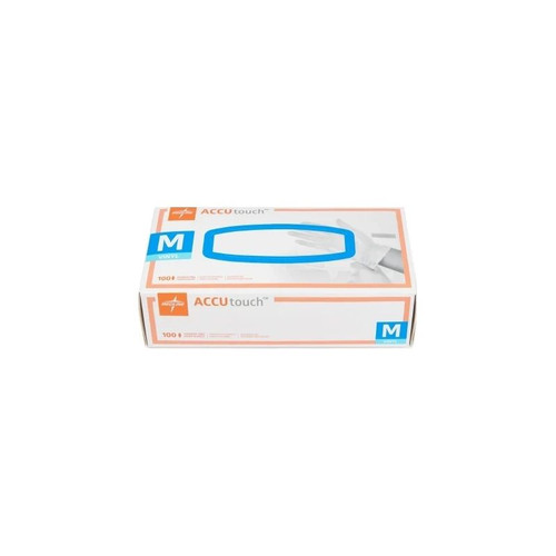 Medline - Mds192075 - Accutouch Exam Glove Medium Nonsterile Vinyl Standard Cuff Length Smooth Clear Not Rated