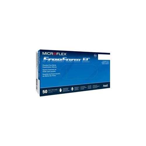 Microflex - Ffe-775-M - Exam Gloves, Nitrile Extended Cuff, Pf, Latex - Free, Textured Fingers