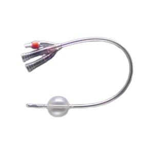 Teleflex - Soft Simplastic - 664176-000220 - Foley Catheter 3 - Way Couvelaire Tip 30 Cc Balloon 22 Fr Pvc