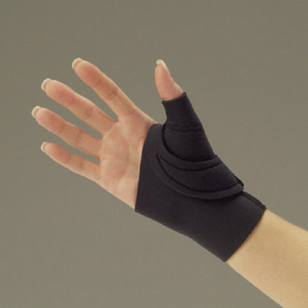 Deroyal - 348Sr - Thumb Splint Small Hook And Loop Closure Black