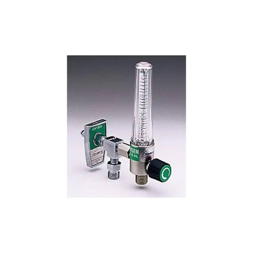 Allied - Timeter Sure Grip - 15002-03P - Oxygen Flowmeter Single With 1 Power Take - Off 0 - 15 Lpm Diss Outlet Chemetron Adapter
