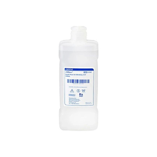 Amsino - Amsure - As1065 - International - Respiratory Therapy Solution Sterile Water Bottle 1 000 Ml