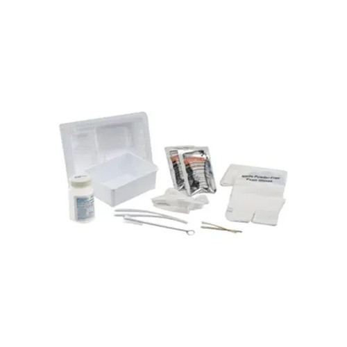 Cardinal Health - Argyle - 42201- Medtronic / Covidien - Tracheostomy Care Tray With Gloves