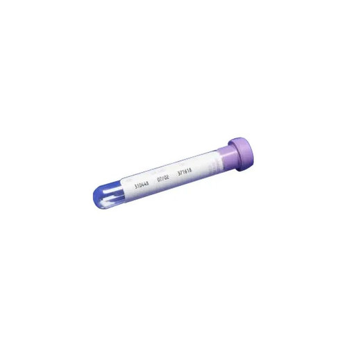 Cardinal Health - Covidien - 8881311446 - Monoject Tube, 13 X 75Mm, Lavender Stopper, 5Ml Draw, Stopper Coating Silicone, Edta (K3) 0.05Ml, 15% Solution
