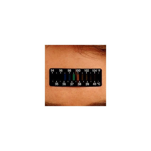 Deroyal - Lcd Sensostrip - 81-010003 - Sensstrip Single Patient Skin Thermometer 35 To 40 C Line Indicator Display