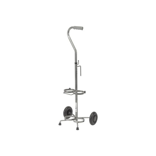 Drive Devilbiss Healthcare - 13001Sv-2 - Medical - Dual Oxygen Cylinder Cart Size D / E