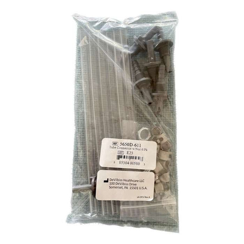 Drive Devilbiss Healthcare - 5650D-611 - Medical - Gray Tubing Connectors, Accessory Part For Models And 5650H Pulmo - Aide Compressor/Nebulizer, Model 6710D