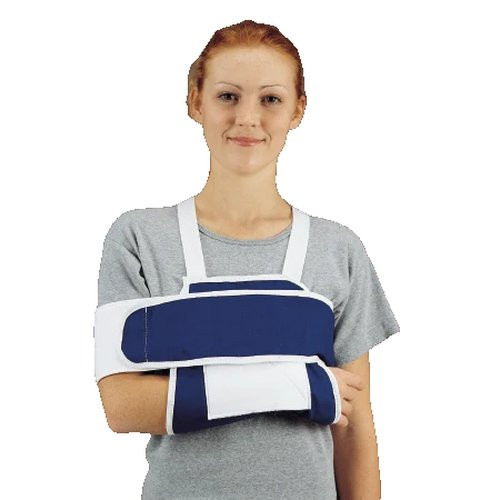 Deroyal - 9005-01 - Shoulder Sling And Swathe Pediatric Canvas Contact Closure Left Or Right Arm