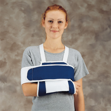 Deroyal - 9005-01 - Shoulder Sling And Swathe Pediatric Canvas Contact Closure Left Or Right Arm