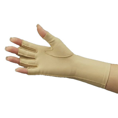 Deroyal - 902Ml - Compression Gloves Open Finger Medium Over - The - Wrist Length Left Hand Stretch Fabric