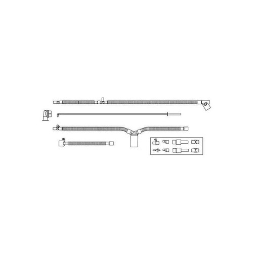 Fisher & Paykel - Rt-Series - Rt131 - Ventilator Circuit Corrugated Tube 48 Inch Single Limb Pediatric Without Breathing Bag Patient Use Heated