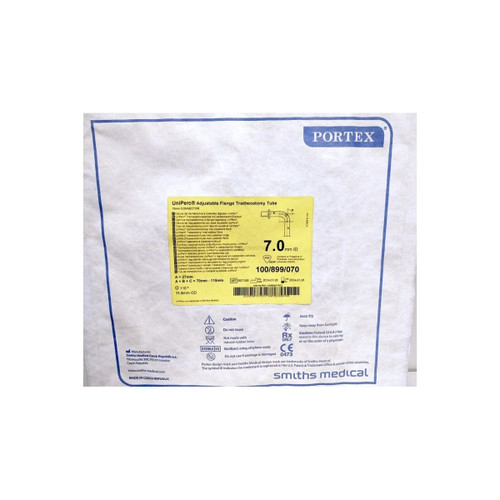 Icu Medical - Uniperc - 100/899/070Cz - 100899070Cz - Tube, Trach Adj Flange Uncuffed 7.0Mm