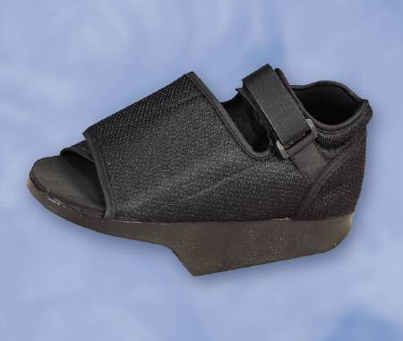 Deroyal - Darco - Hs1005-16 - Pressure Relief Shoe Orthowedge X - Large Male Black
