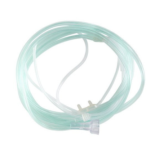 Mckesson - 16-0441 - Etco2 Nasal Sampling Cannula With O2 Delivery Oxygen Pediatric Curved Prong / Nonflared Tip