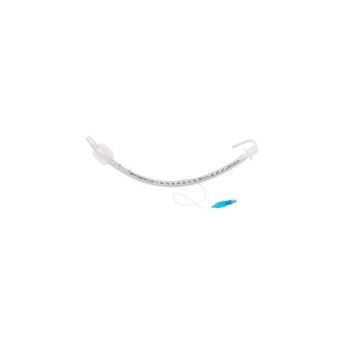 Medline - Dynjaetc75s - Cuffed Endotracheal Tube Curved 7.5 Mm Adult Murphy Eye