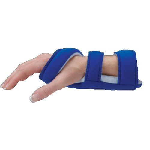 Deroyal - Lmb Air-Soft - 302Cl - Volar Wrist Splint Aluminum Left Hand Blue Medium