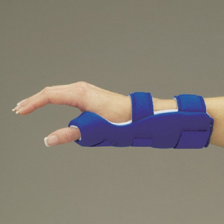 Deroyal - Lmb Air-Soft - 312Dr - Thumb Support Large Hook And Loop Closure Right Hand White