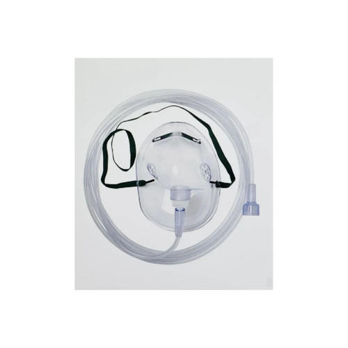 Medline - Hcsnvas - Oxygen Mask Nasal Style Adult Small Adjustable Head Strap
