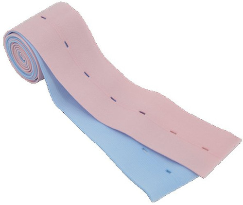 Deroyal - M1132-10 - Fetal Monitor Strap Abdominal, Blue Purr Foam, With Slot