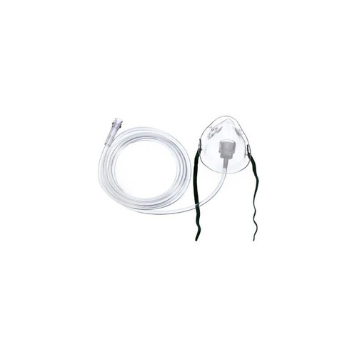 Medline - Hudson Rci - Hud1035 - Oxygen Mask Elongated Style Pediatric Adjustable Head Strap / Nose Clip