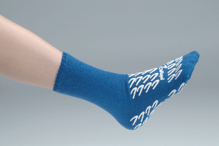 Deroyal - Axis - M3066-U - Slipper Socks One Size Fits Most Royal Blue Above The Ankle