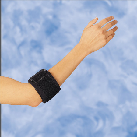 Deroyal - Ne7730-70 - Elbow Support One Size Fits Most D - Ring / Hook And Loop Strap Closure Tennis Left Or Right 3 X 16 Inch Black
