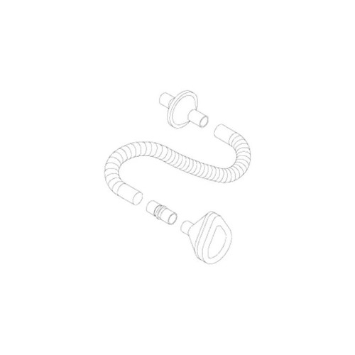 Respironics - Coughassist - 325-9217 - Mi - E Patient Circuit Cons Ft Long Flexible Smooth Bore Tube, Bacterial/Viral Filter, An Adult Facemask And Adaptor.