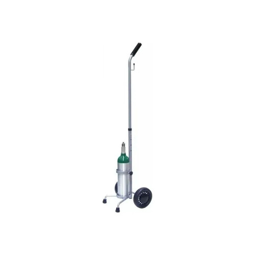 Responsive Respiratory - 150-0105 - Single M6 Cylinder Cart W/ Adj Handle