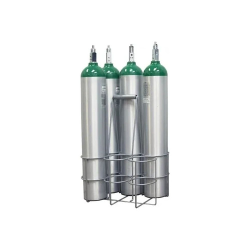 Responsive Respiratory - 150-0257L - 6 Cylinder D / E M9 Milkman - Style Carrier