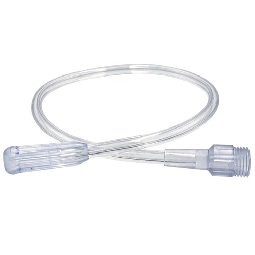 Salter Labs - Salter - 9996-1-25 - One Foot Oxygen Tubing With Male Threaded Grib 