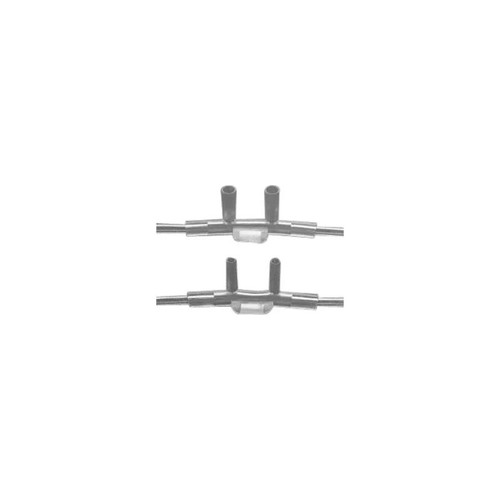Salter Labs - Airlife - 001366 - Standard Nasal Cannula With 7 Ft U/Connect - It Tubing, Curved, Nonflared Tip