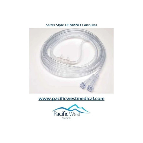 Salter Labs - Salter-Style - 4804-4-4-25 - 4 - 25 - Demand Cannula, Adult W/4' Supply Tube