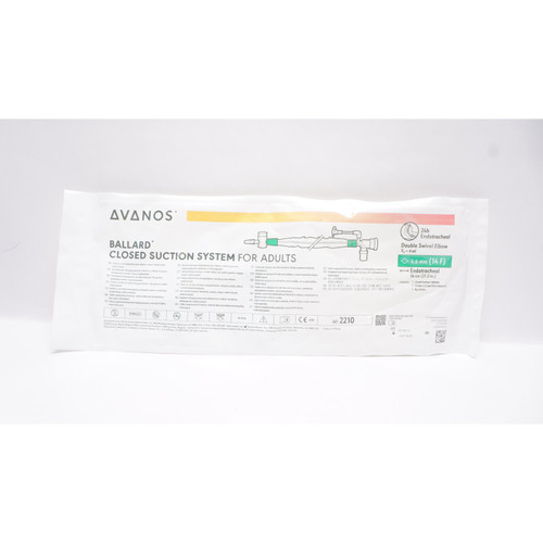 Sun Med - Ballard Trach Care - 2210 - Catheter, Clsd Sctn14Fr