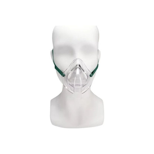 Sun Med - Salter - 1114-7-50 - Labs Oxygen Mask Nasal / Oral Style Infant Adjustable Head Strap Nose Clip