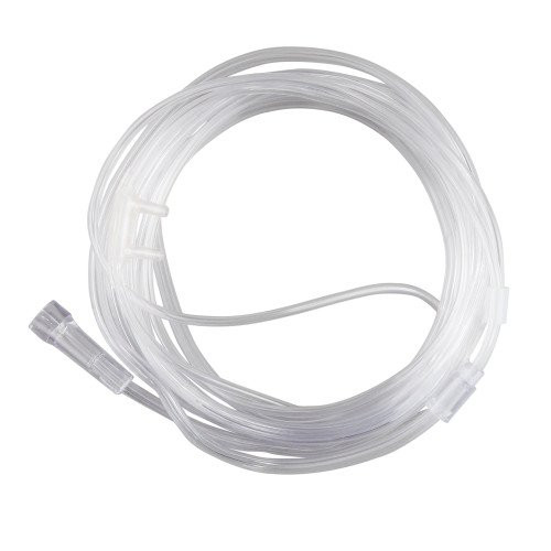 Sun Med - Salter-Style - 1600-14-50 - Nasal Cannula Low Flow Delivery Adult Curved Prong Nonflared Tip 