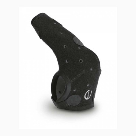 Djo Djorthopedics - Exos - 126-31-1111 - Hand - Based Radial Gutter Brace Eva / Nylon Polyester Polyethylene Spandex Steel Terpolymer Left Black X - Small