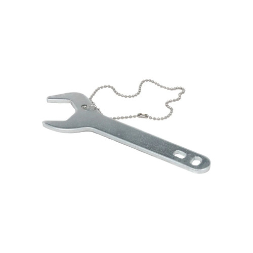 Sunset Healthcare Solutions - Res031M - Metal Wrench For Post Valve - Style Oxygen Cylinders, D & E Tanks, Cga 540 Regulator With Chain